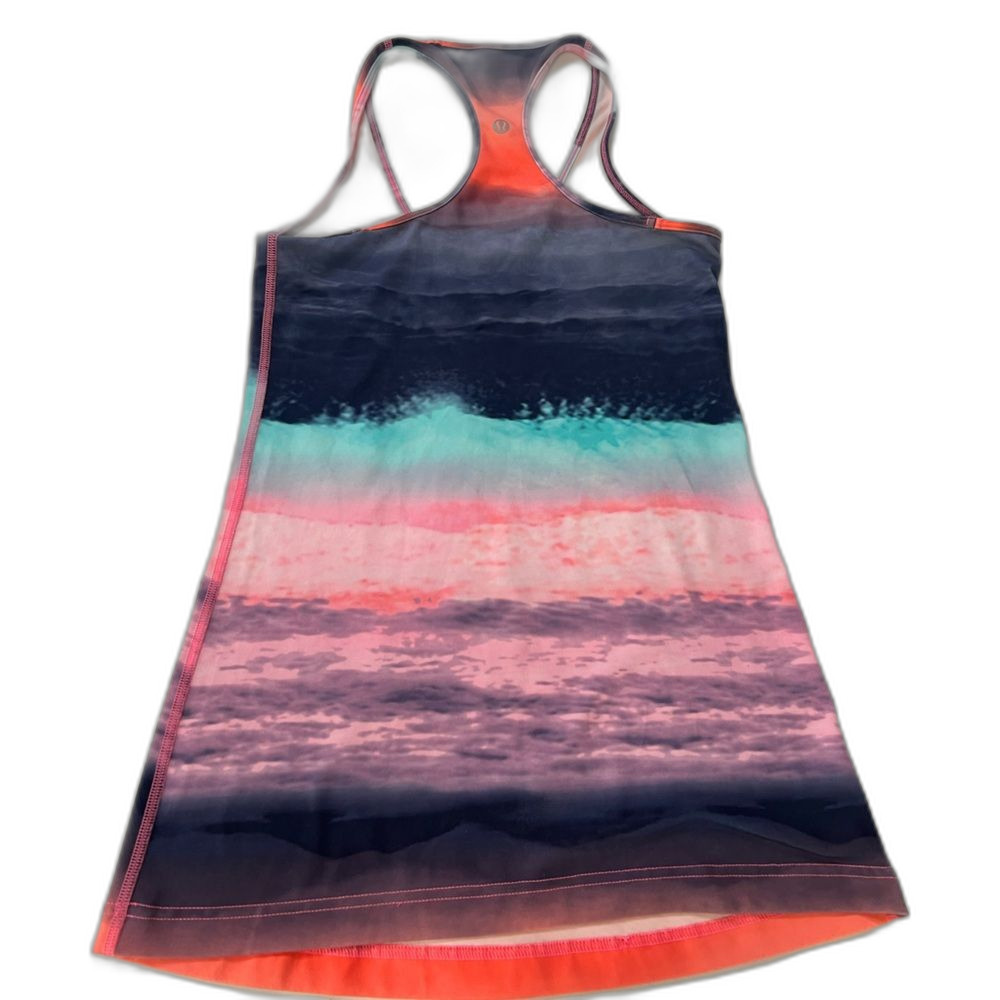 Lululemon ** Unicorn! ** Cool‎ Racerback II Nulu Beachscape - Picture 2 of 9
